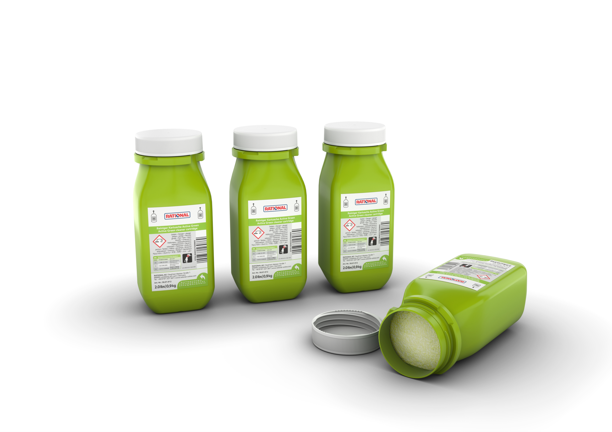 Reinigingspatroon Active Green voor iCombi Pro 6 stuks - Afbeelding 2