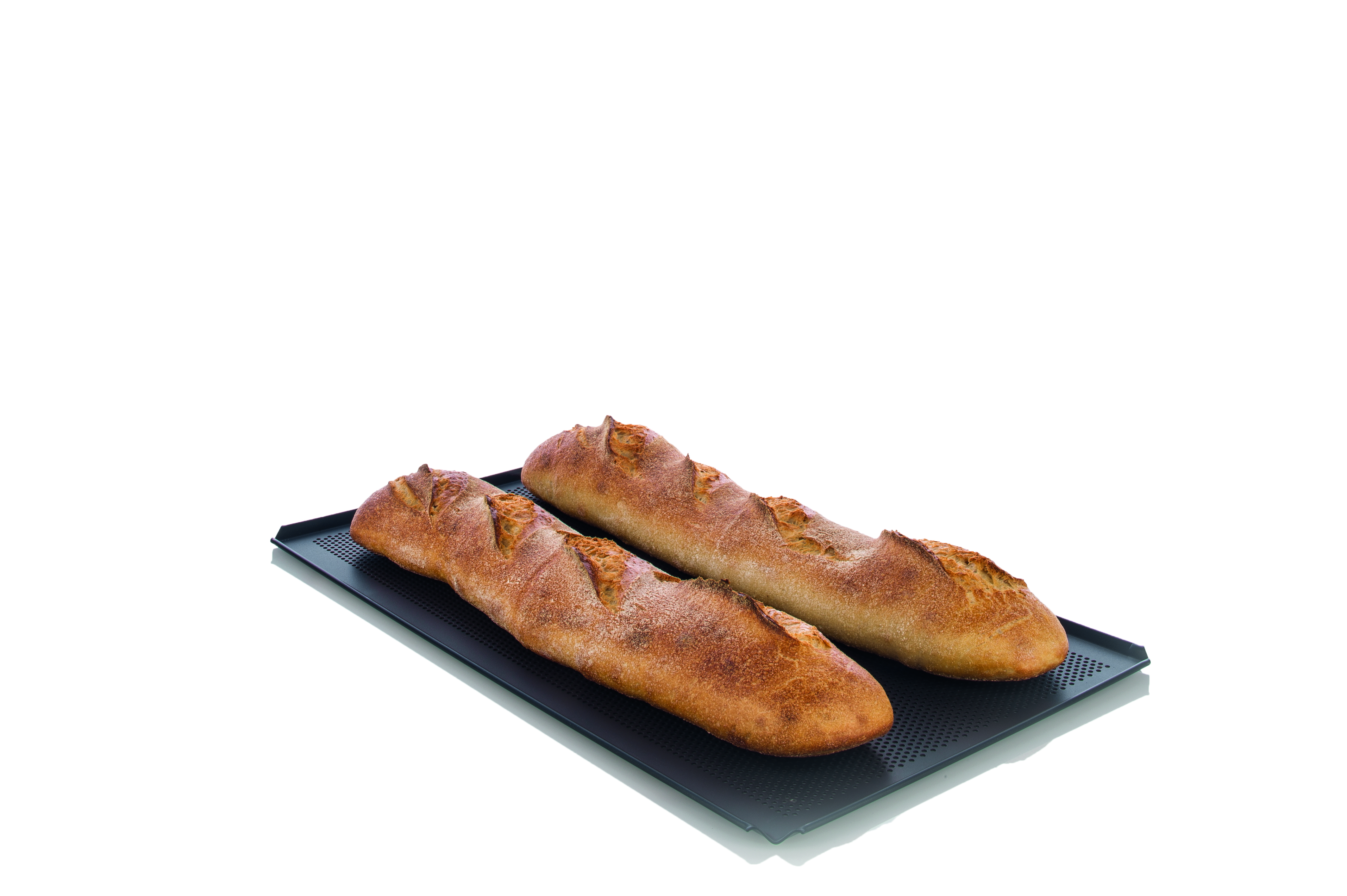 Geperforeerde bakplaat bakkerijnorm - Trilax coating 400x600mm