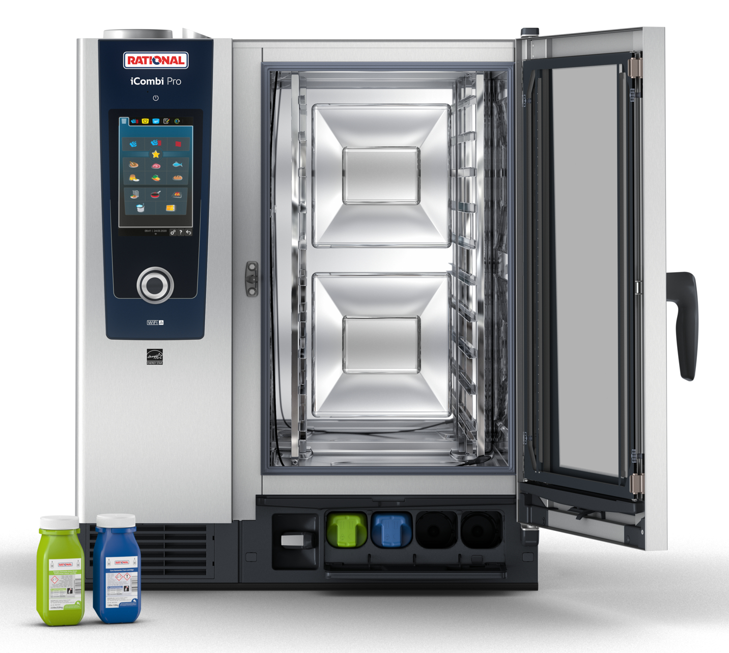 iCombi Pro 10-11 AutoDose empty open door front_image-press-vierkant